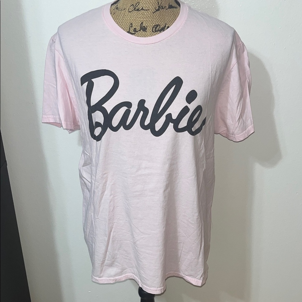 Pink Barbie Graphic T-Shirt L